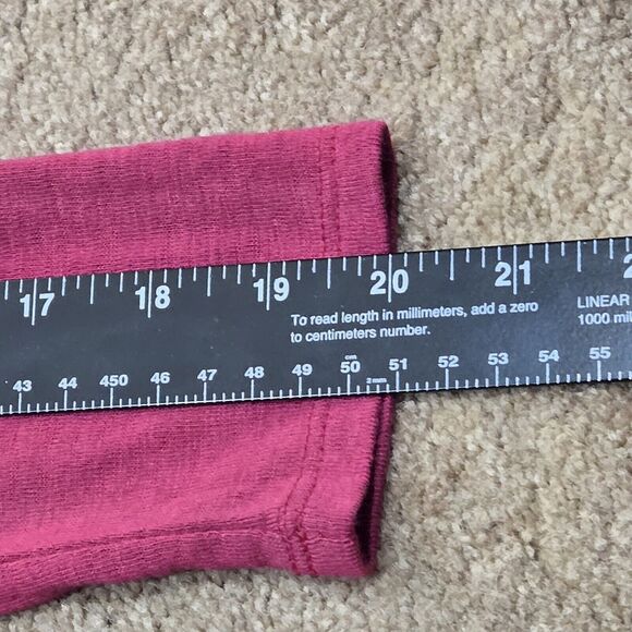 White House Black Market Open Back Top Size Medium Deep Pink Womens - Picture 11 of 11